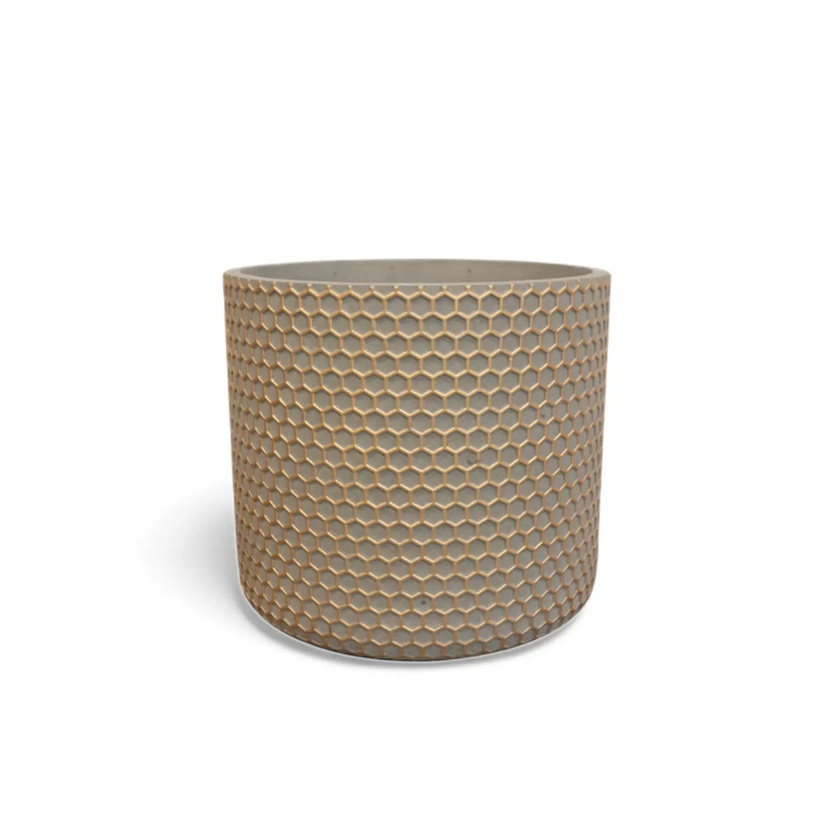 Planter 'Bernt' on white background, product photo 4.