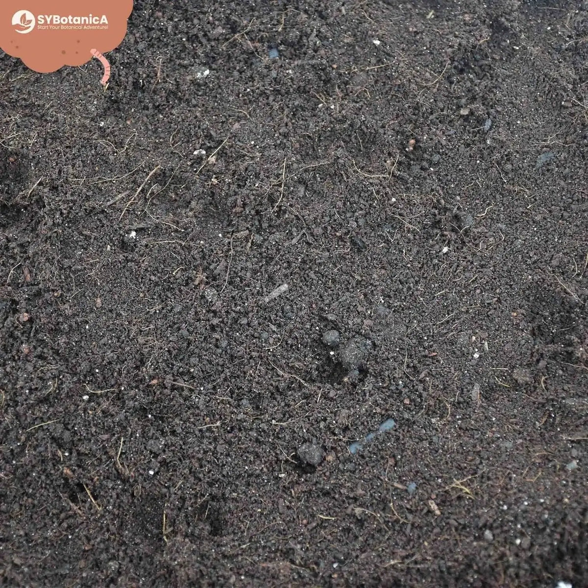 Base Soil Mix on white background, product photo 3.