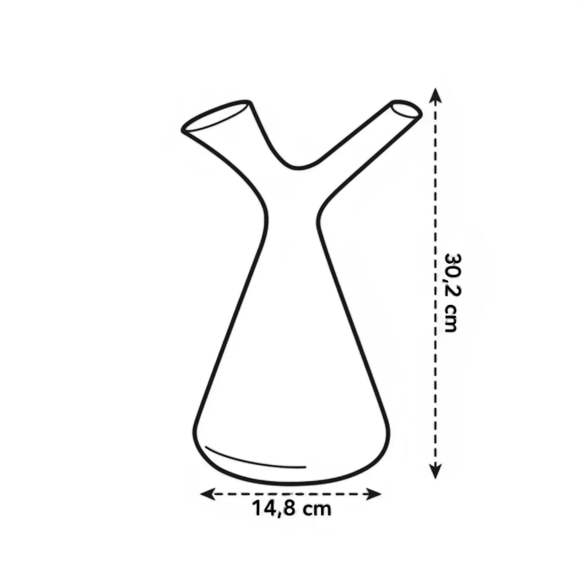 Gießkanne 'Plunge' vor weißem Hintergrund, Produktfoto 3.