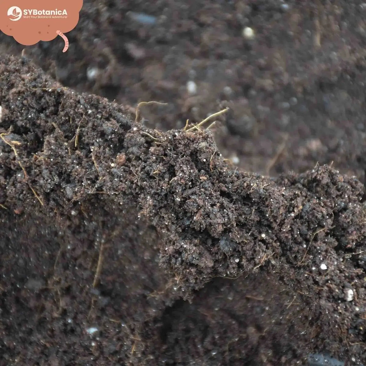 Base Soil Mix on white background, product photo 5.