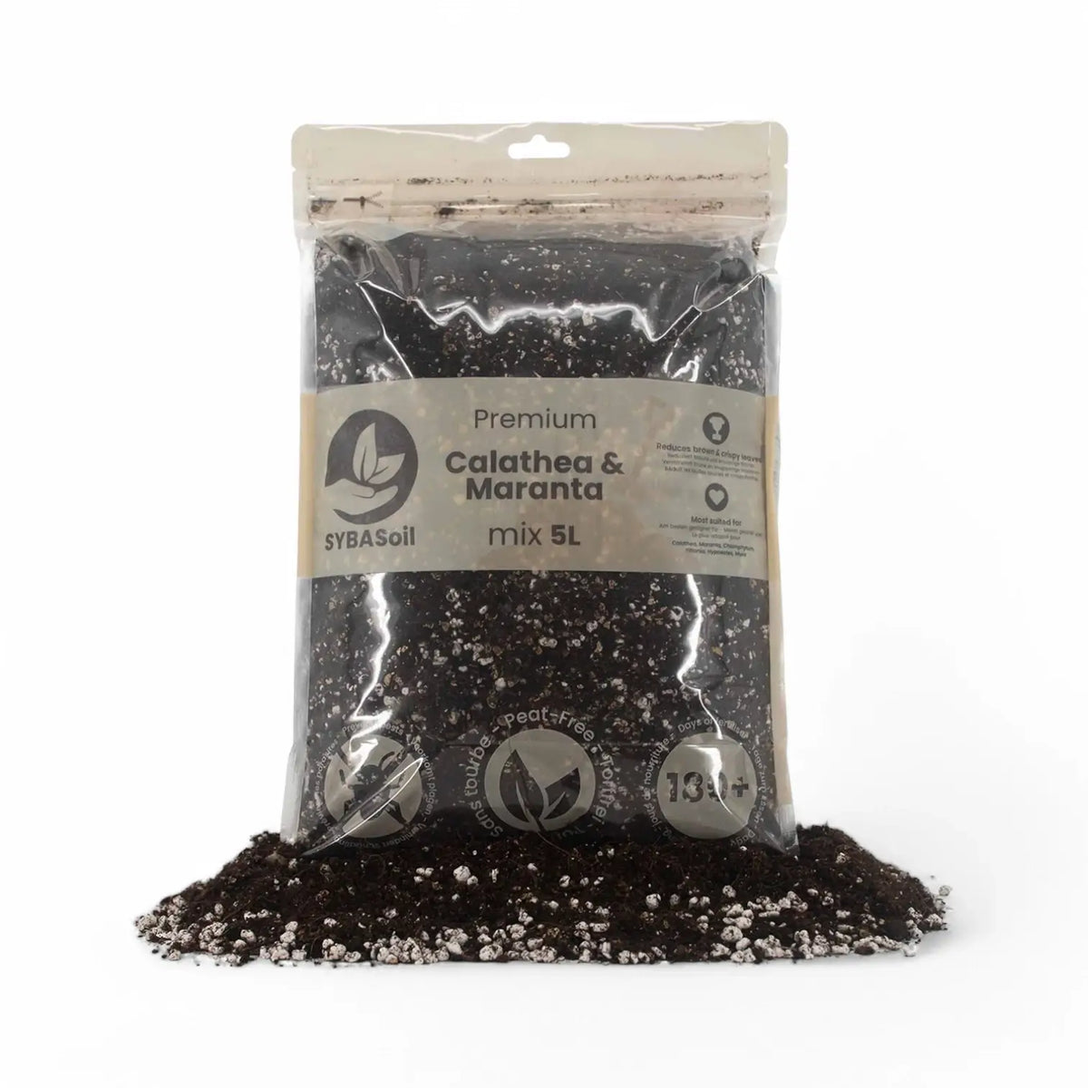 Calathea & Maranta Soil Mix main product photo on white background.