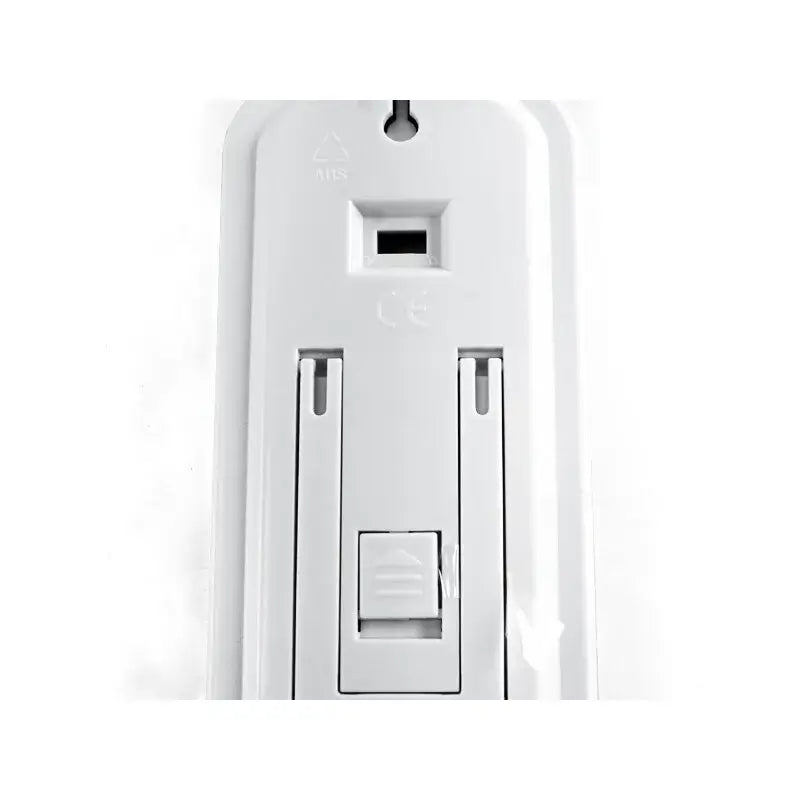 Hygrometer Thermometer vor weißem Hintergrund, Produktfoto 4.