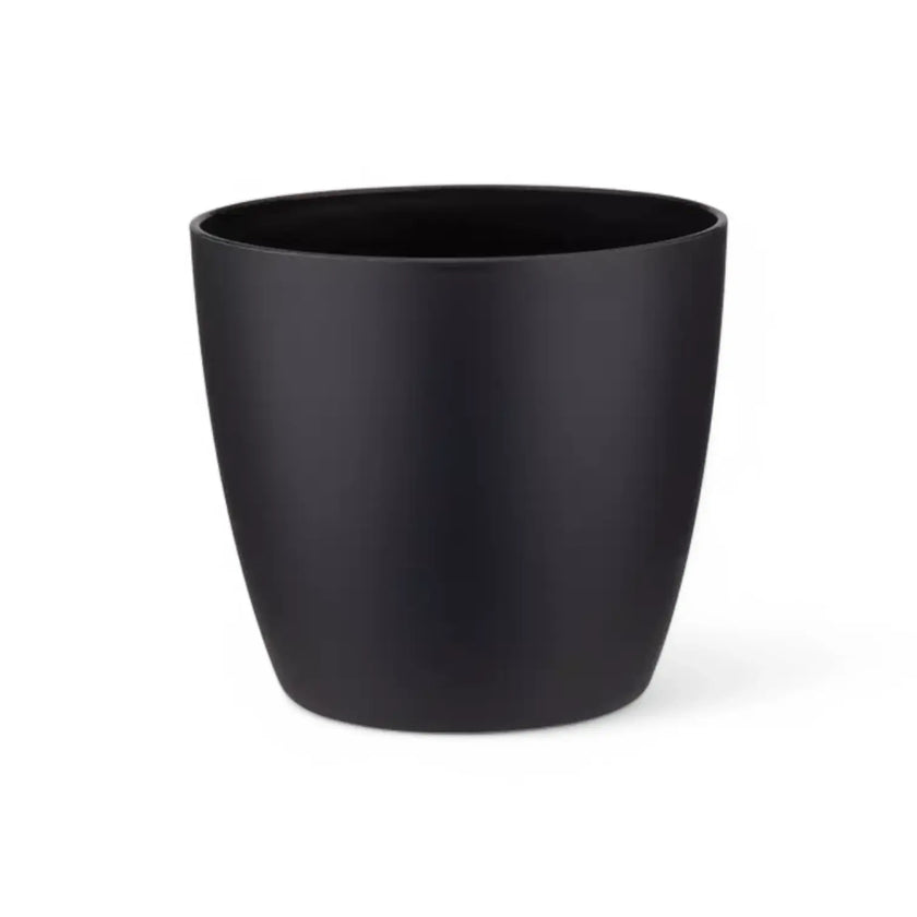 Planter 'Brussels round' on white background, product photo 2.
