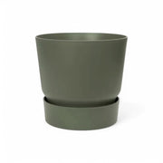 Planter 'Greenville Round' on white background, product photo 4.