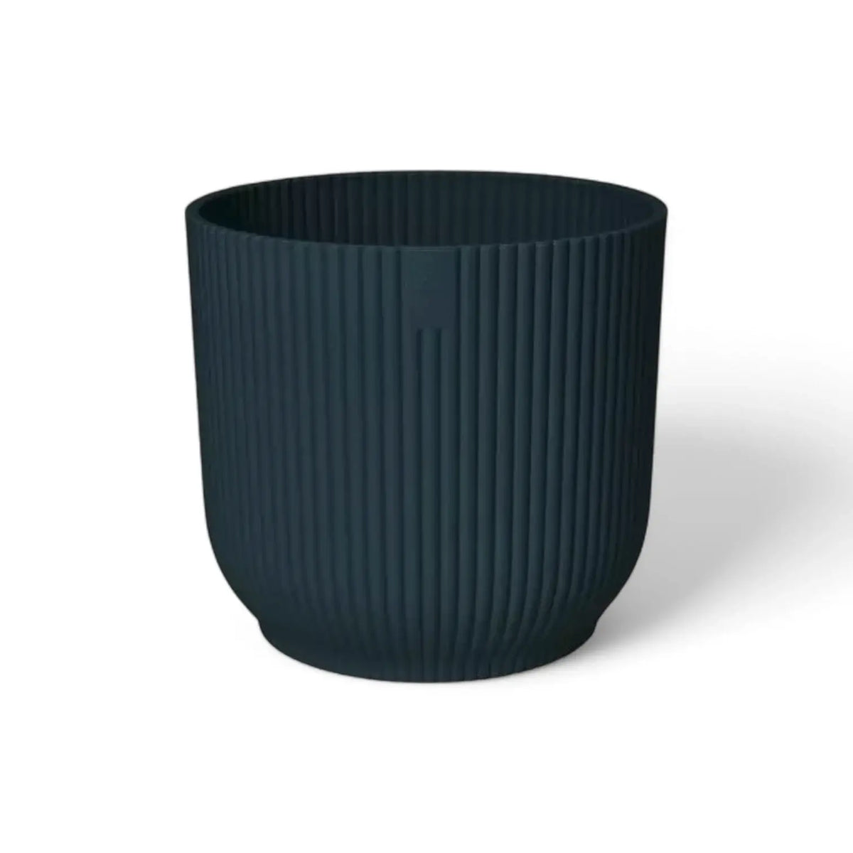 Planter 'vibes fold round' on white background, product photo 3.