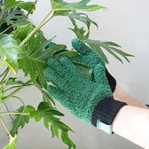 Microfiber Dusting Gloves for Plants on white background, product photo 2.