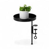 Topfhalter mit Klemme vor weißem Hintergrund, Produktfoto 8.