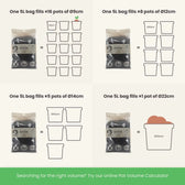 Orchid Potting Mix on white background, product photo 9.