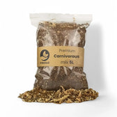 Carnivorous Plant Soil Mix on white background, product photo 7.