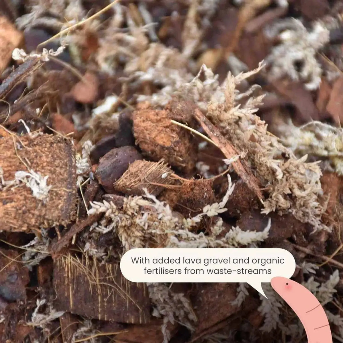 Orchid Potting Mix on white background, product photo 6.