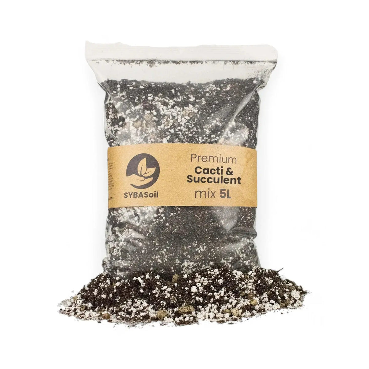 Cacti & Succulent Soil Mix on white background, product photo 9.