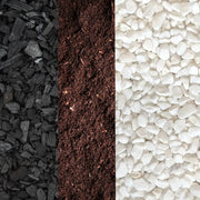 Jar Terrarium Mix – Gravel, Soil, Activated Charcoal main product photo on white background.