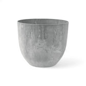 Artstone Pot 'Bola' on white background, product photo 9.