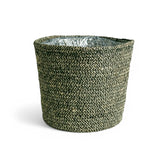 Basket Planter 'Selin' on white background, product photo 3.