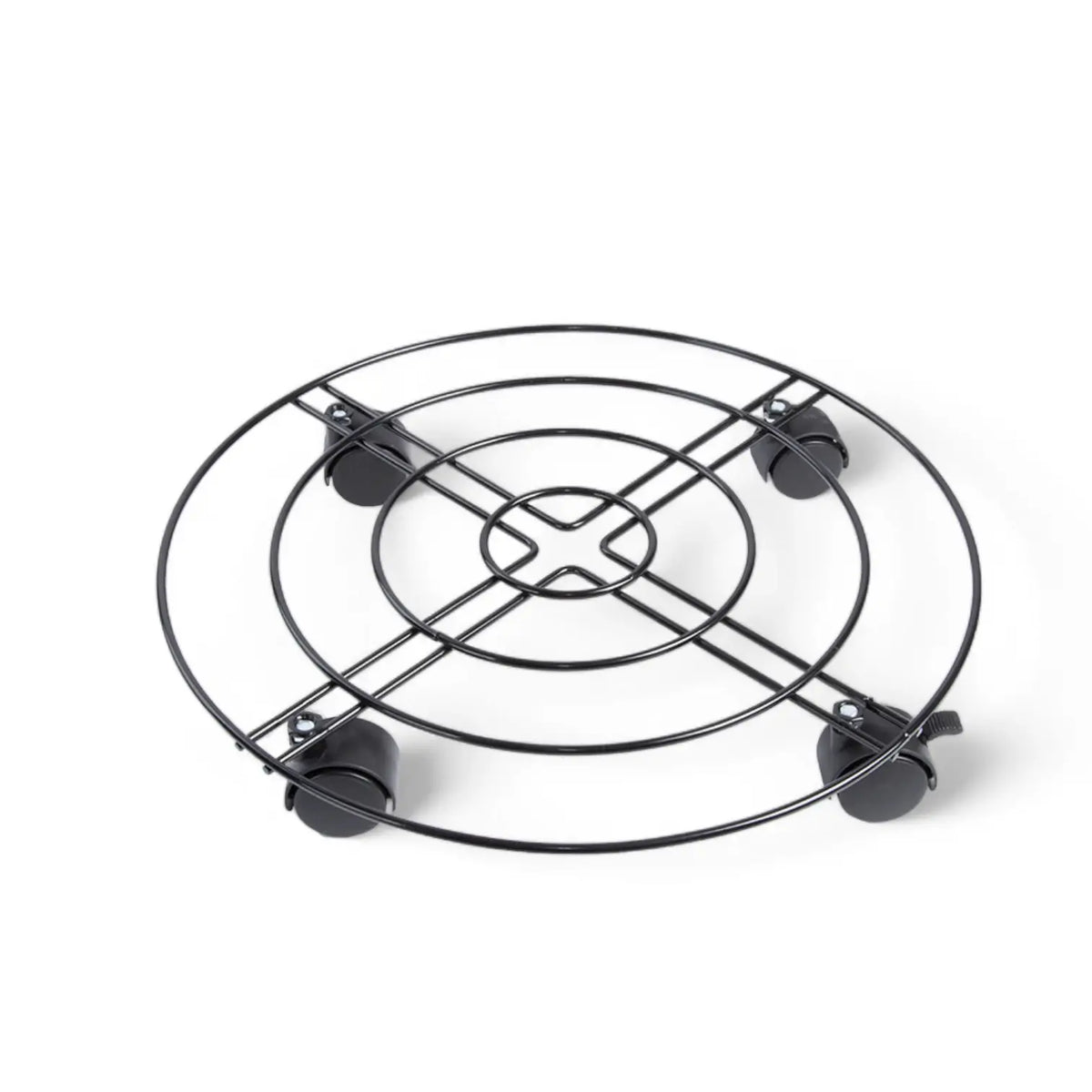 Metal Plant Trolley on white background, product photo 5.