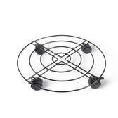 Metal Plant Trolley on white background, product photo 5.