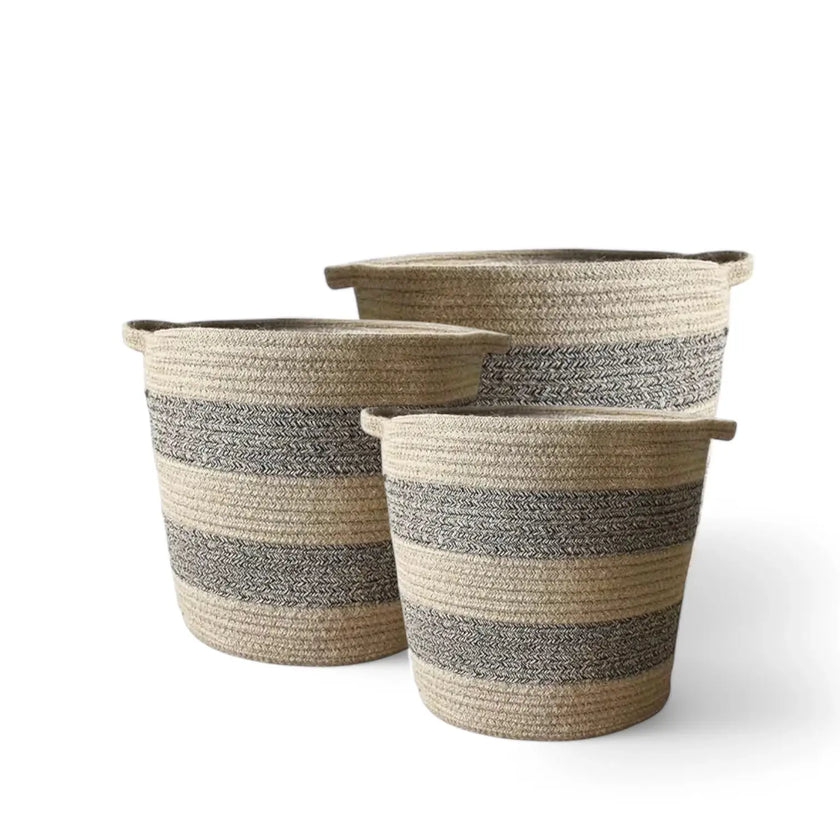 Planter Basket 'Flores' main product photo on white background.