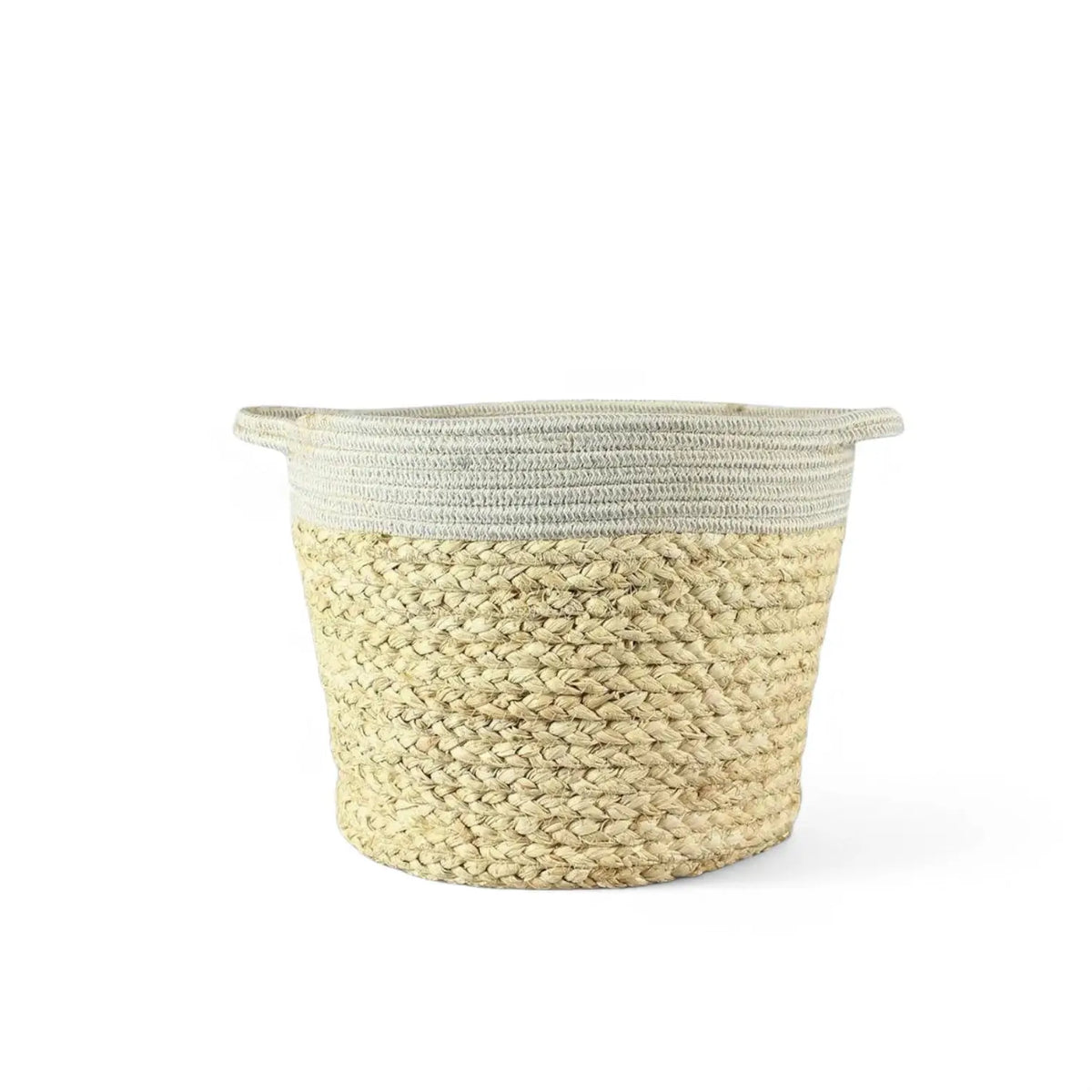 Planter Basket 'Lombok' on white background, product photo 2.