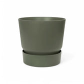 Planter 'Greenville Round' on white background, product photo 4.