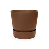 Planter 'Greenville Round' on white background, product photo 5.