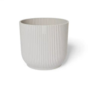 Planter 'vibes fold round' on white background, product photo 2.