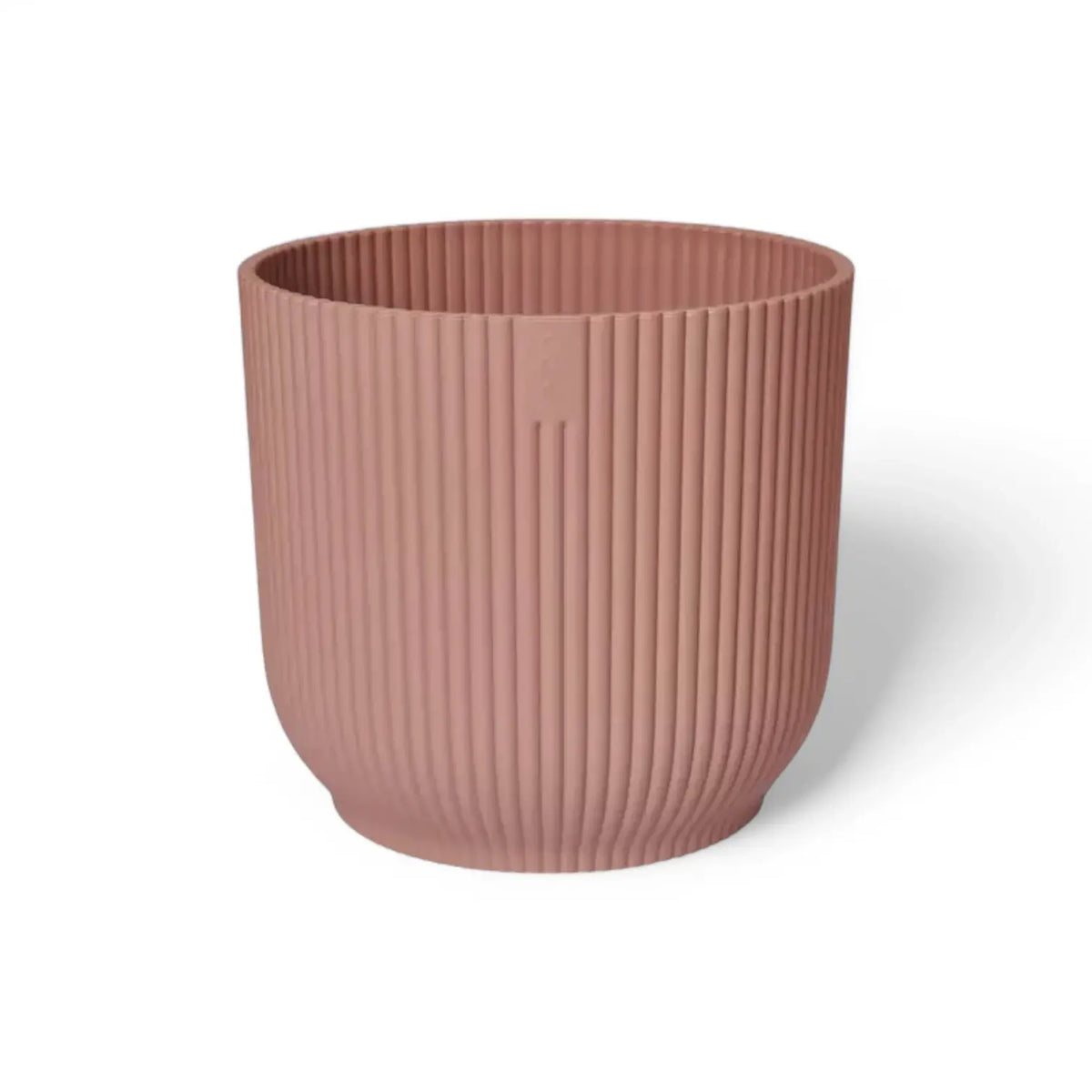 Planter 'vibes fold round' on white background, product photo 4.