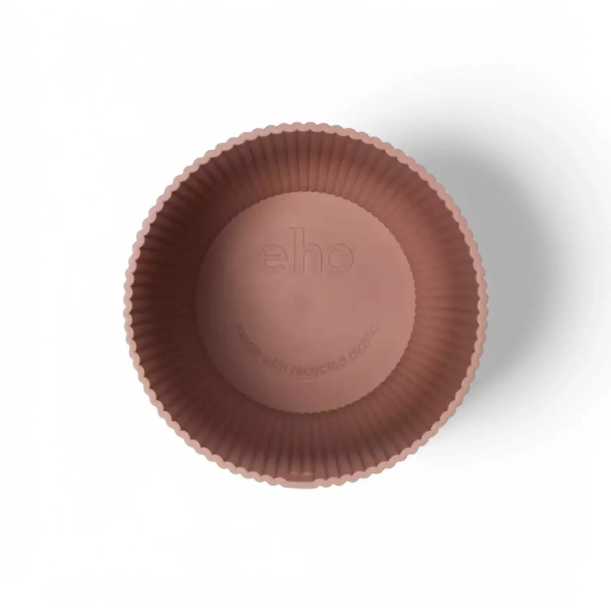 Planter 'vibes fold round' on white background, product photo 7.